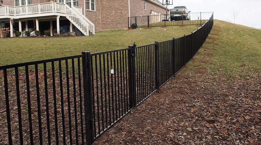 Commercial and residential aluminum fence installation services in Cincinnati, OH