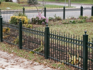 iron fence installation in Cincinnati