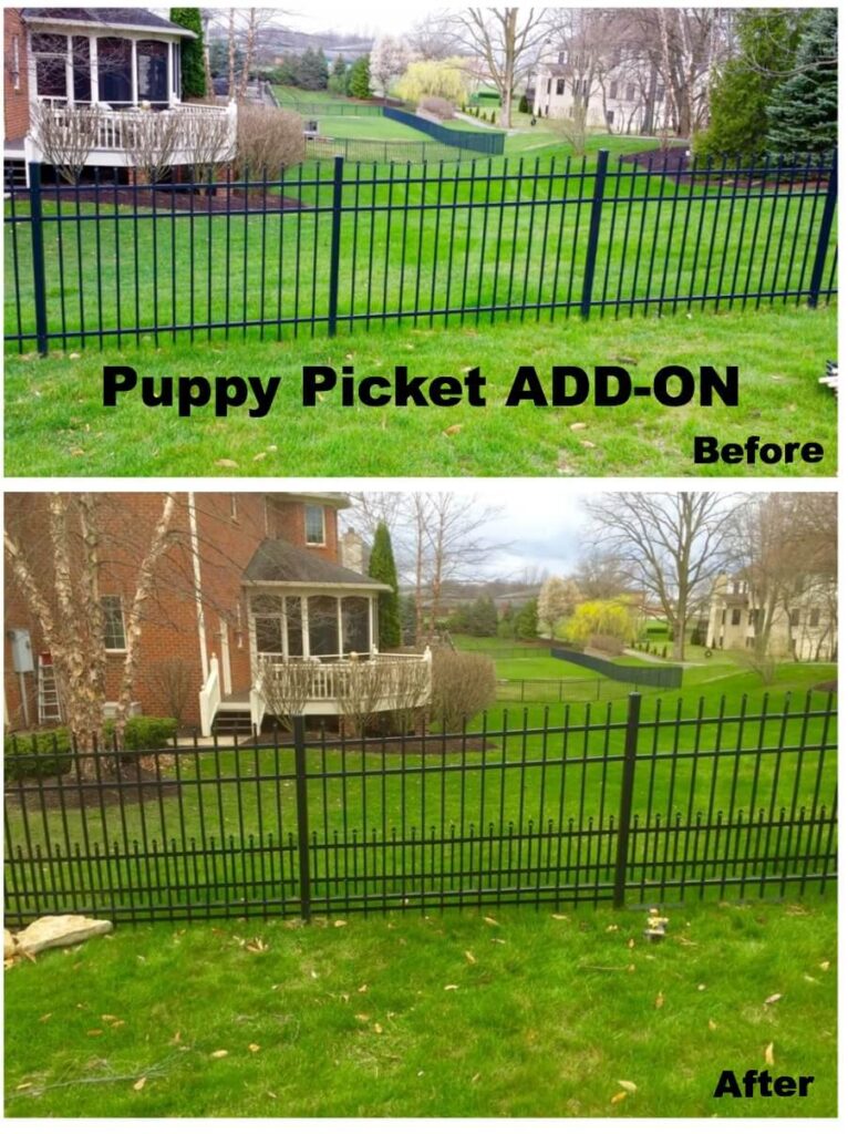 Company to install puppy guard fence panels in Cincinnati