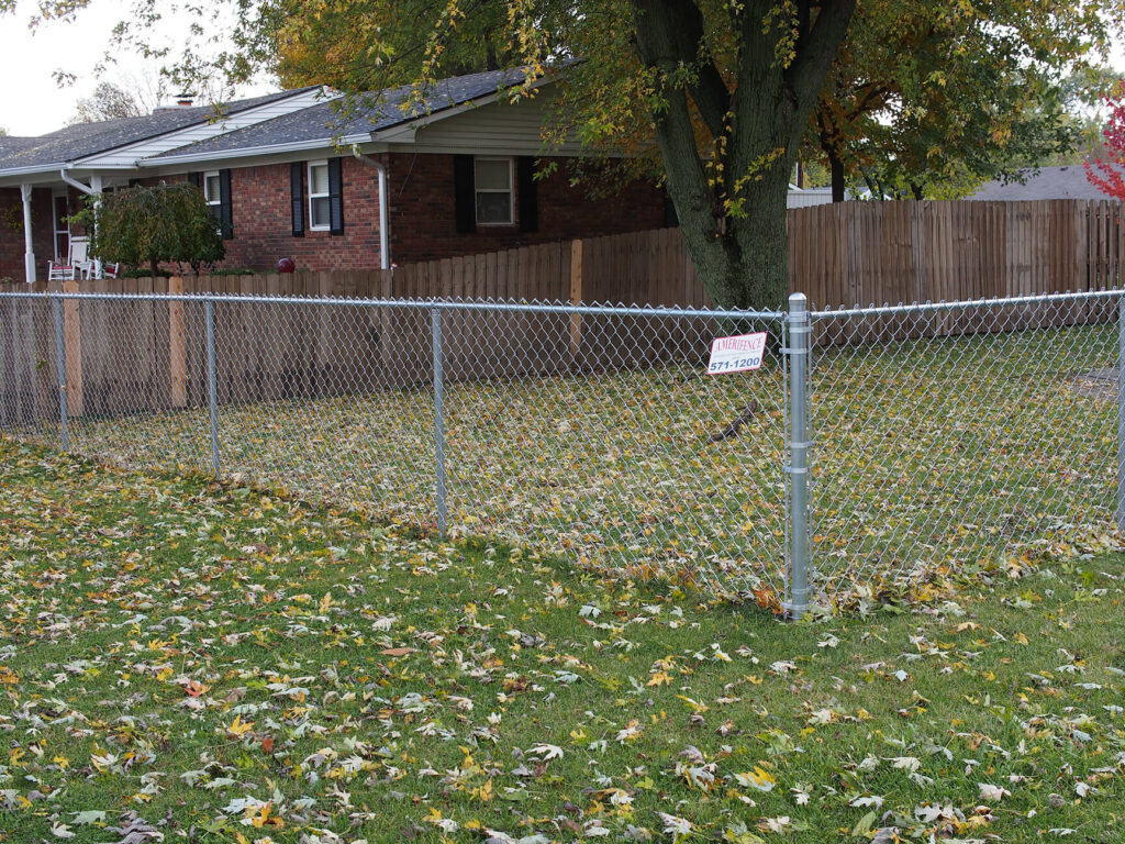 residential chain link fencing in Cincinnati