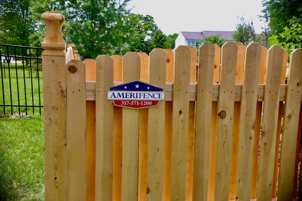 cedar shadowbox fence services in Cincinnati