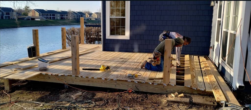 Deck construction services in Cincinnati, OH