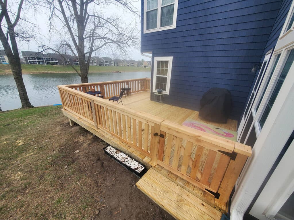 New deck construction services in Cincinnati, OH