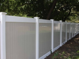 vinyl privacy fence installation in Cincinnati