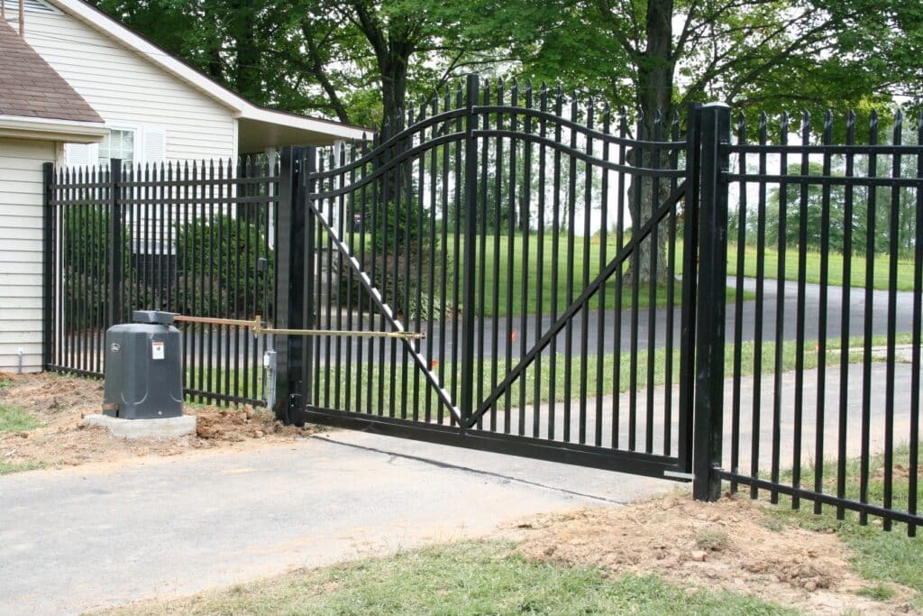 Install electric swing gates for driveways around Cincinnati
