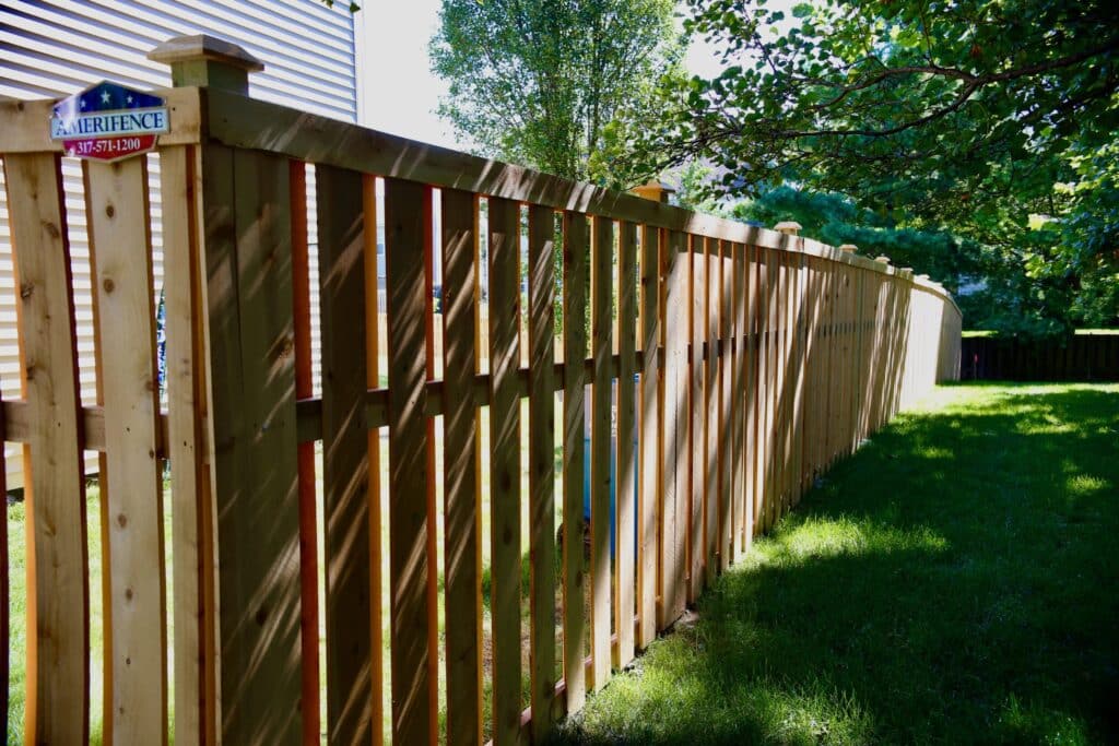 Privacy cedar fencing services in Cincinnati