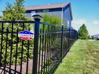 Aluminum fencing installation services in Cincinnati