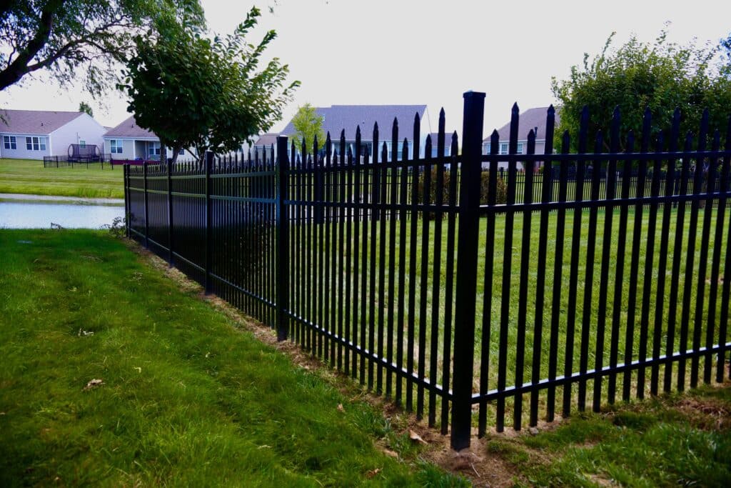aluminum fence installation services in Cincinnati