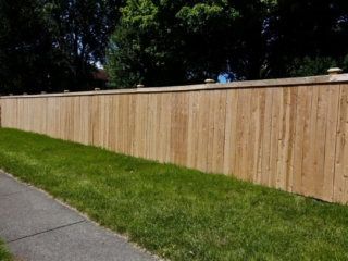 Cedar fencing services in Cincinnati