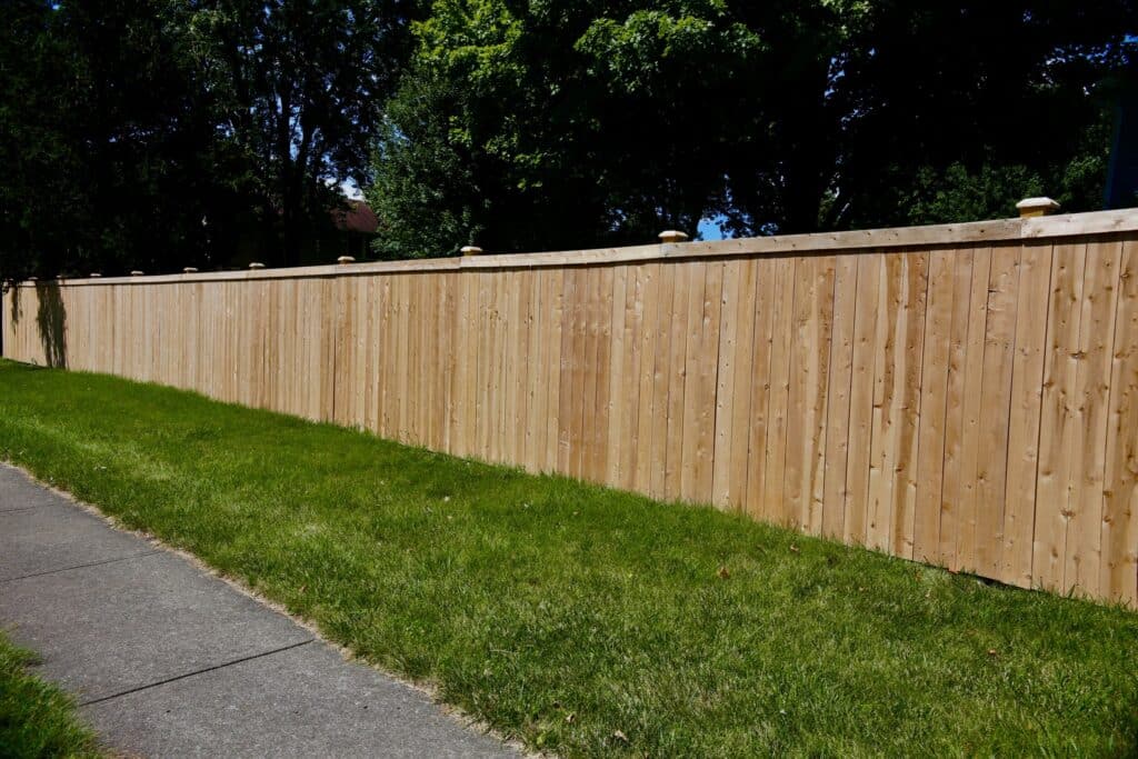Cedar fencing services in Cincinnati