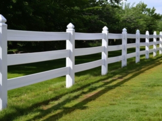 Rail fence installed by Amerifence in Cincinnati, OH