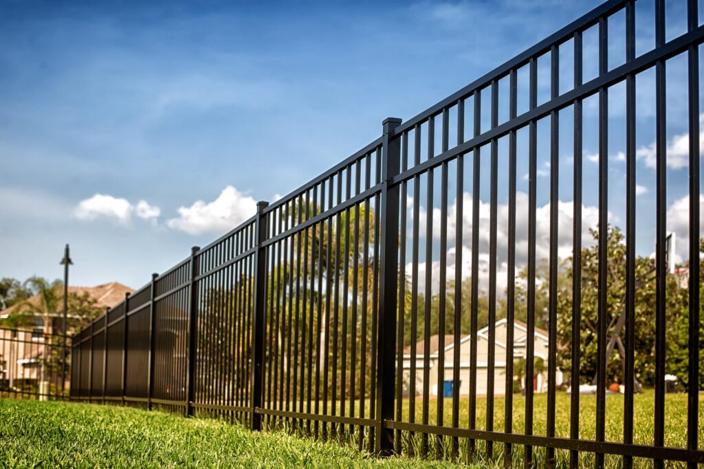 Professional aluminum fence installation in Cincinnati, OH